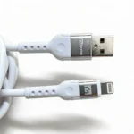 Cable Igoma Carga Rapida Lightning - USBA 2M Blanco - Image 4