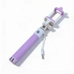 Selfie Stick con Conector 3.5 Aux Morado - Image 3