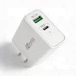Cargador Igoma Monster 3A 20W Travel Charger 2 Puertos Blanco
