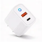 Cargador Igoma 20W 2 Puertos USB C y A con Cable Lightning Blanco