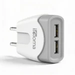 Cargador Igoma Carga Rapida Lightning con Cable 2 Puertos Blanco - Image 3