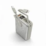 Power Bank (Pila) Igoma 20000 Mah con Conectadores Lightning y C Gris