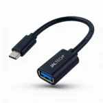 Cable Jaltech Adaptador TIpo C - USB Hembra Negro