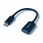 Cable Jaltech Adaptador TIpo C - USB Hembra Negro - Image 4
