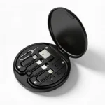 Cable Jaltech Data Cable Set Adaptador - C, Lightning, Micro 60W Negro