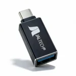 Cable Jaltech Convertidor USBA Hembra - TIpo C Macho Negro - Image 3