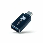 Cable Jaltech Convertidor USBA Hembra - TIpo C Macho Negro