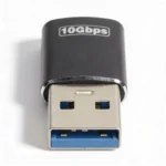 Cable Jaltech Convertidor USBA Macho - Tipo C Hembra 10Gbps Negro - Image 3