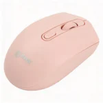Mouse Inalambrico Bluetooth 2.4G 4 Button Rosado